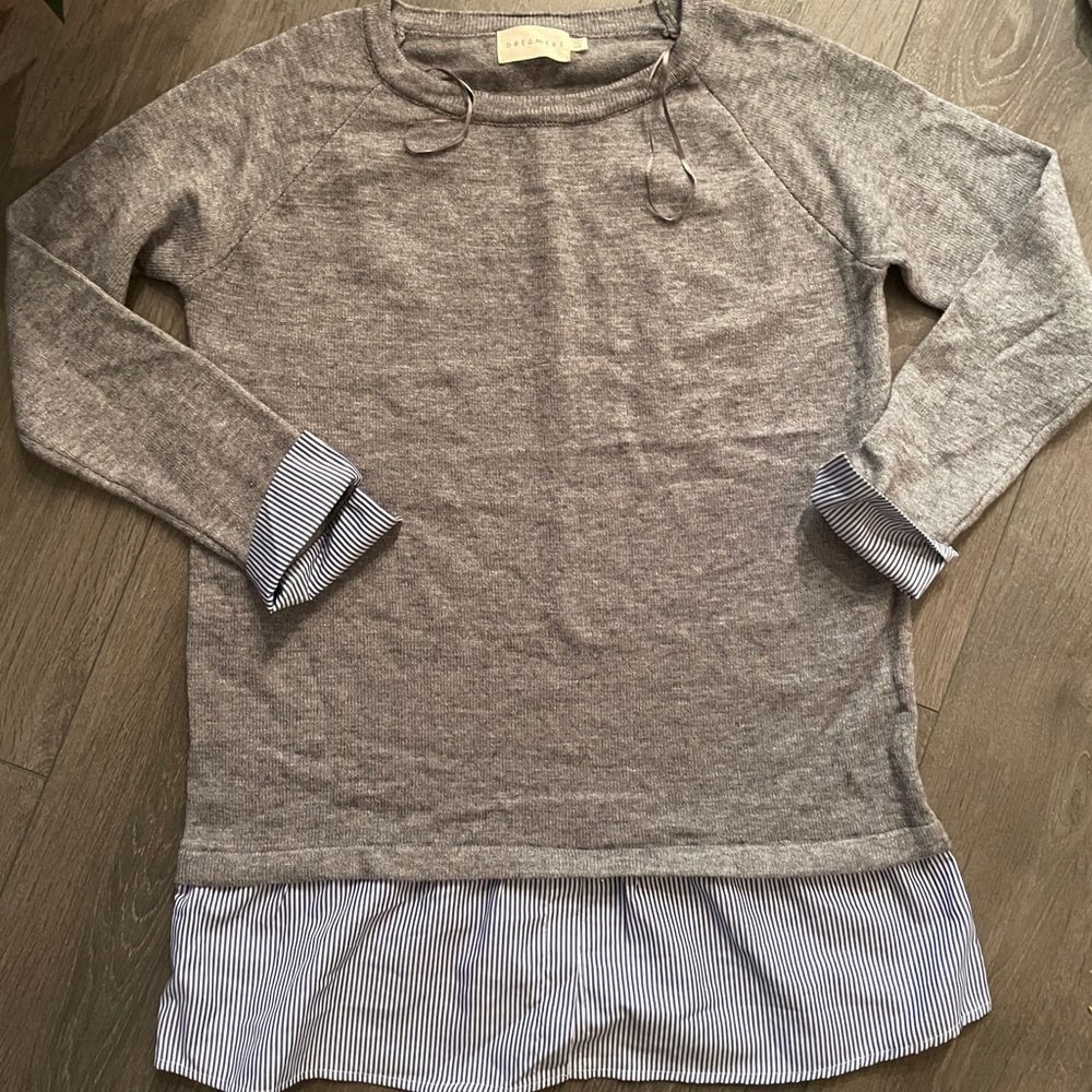 NWOT sweater with under top - Picture 8 of 9